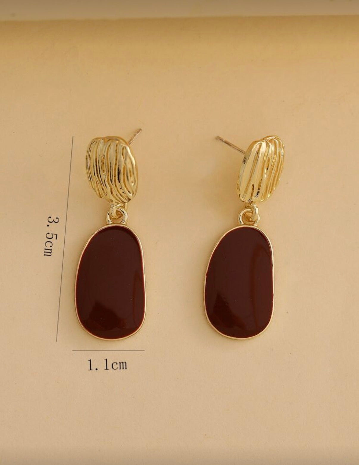 Geometric Drop Earrings