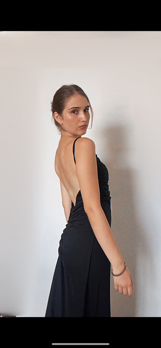 AAFROSE Bold move Black Dress new