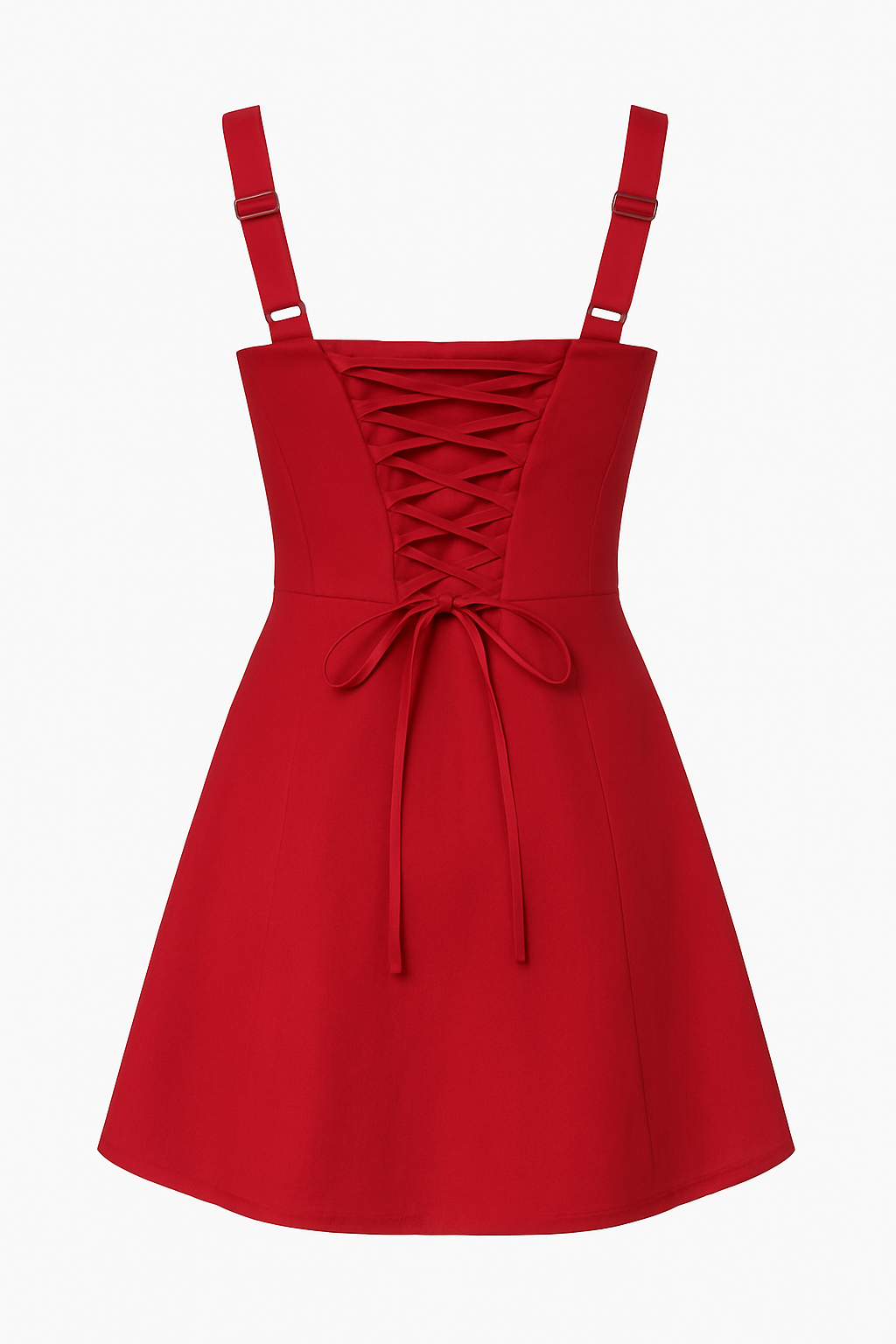AAFROSE Ruby corset-back mini dress