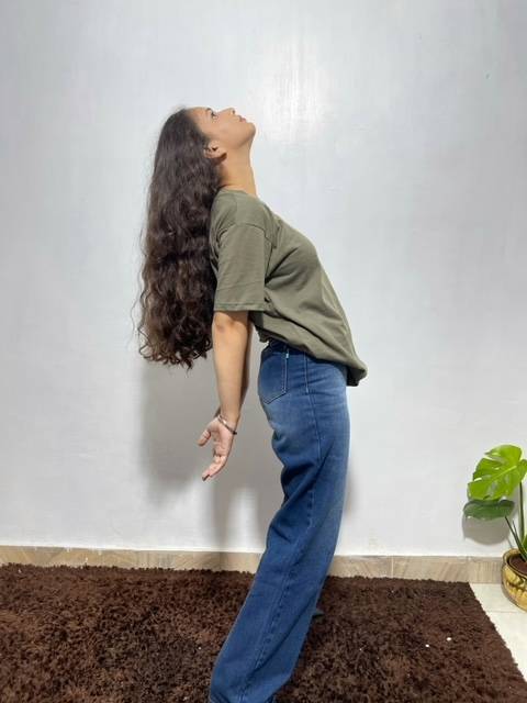 AAFROSE pure cotton olive tshirt