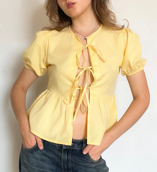 Aafrose Bow-Tie Blouse