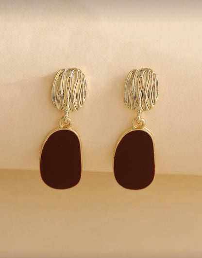 Geometric Drop Earrings