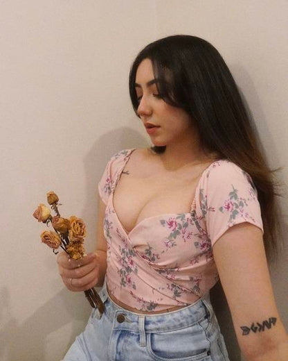 FLORA KNOT TOP